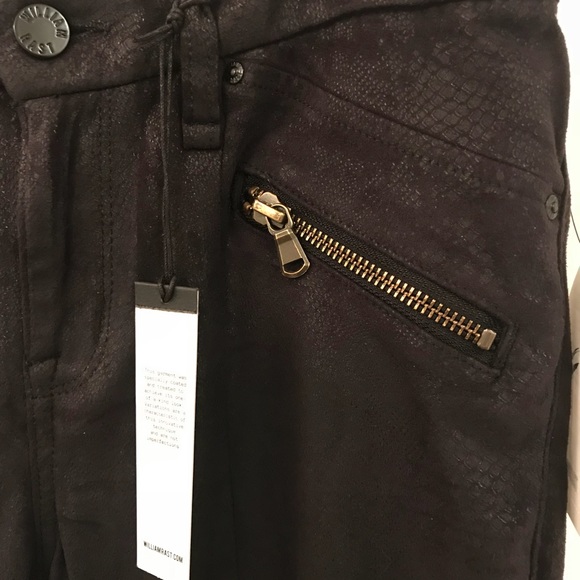 William Rast Moto Jeans Python - Picture 6 of 8